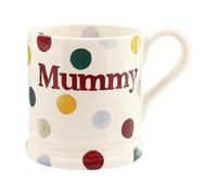 Emma Bridgewater Large Mug 1/2 Pint, Ceramic Coffee Mug Large - Stoneware Mug, Cappuccino, Latte, Coffee, Tea Cup - Beautiful Mugs, Birthday Gift - Coffee Mug Polka Dot Mummy