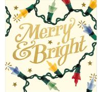 Woodmansterne Merry & Bright Fairy Lights Christmas Card