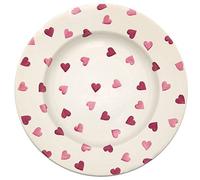 Emma Bridgewater Pink Hearts 10 1/2 Inch Dinner Plate
