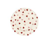 Emma Bridgewater Pink Hearts 10 1/2 Inch Dinner Plate