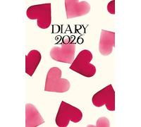 Emma Bridgewater, Pink Hearts A6 Diary 2026