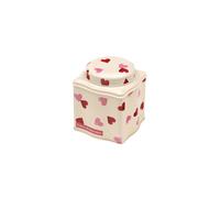 Emma Bridgewater Pink Hearts Dome Lid Wavy Caddy