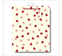 Emma Bridgewater Pink Hearts Large Gift Bag Gift Wrapping Accessory
