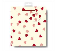 Emma Bridgewater Pink Hearts Medium Gift Bag Gift Wrapping Accessory