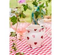Emma Bridgewater Pink Hearts Milk Jug Pink Mix
