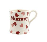 Emma Bridgewater Pink Hearts Mummy Half Pint Mug Pink