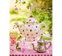 Emma Bridgewater Pink Hearts Teapot Pink Mix