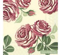 Emma Bridgewater Pink Roses Luxury Traditional Paper Table Napkins 20 in Pack 3 ply