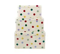 Emma Bridgewater - Polka Dot Original Set of 3 Square Cake Tins