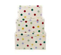 Emma Bridgewater - Polka Dot Original Set of 3 Square Cake Tins