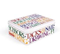 Emma Bridgewater - Rainbow Toast - Deep Rectangular Tin 195 x 154 x 75mm