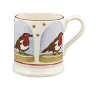 Emma Bridgewater Robin Snow Globe 1/2 Pint Mug