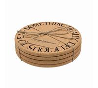 Emma Bridgewater Black Toast Set of 4 Cork Placemats