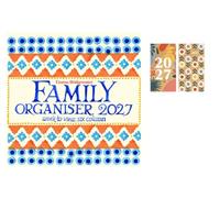 Emma Bridgewater Sponged WT Planner Wall Calendar 2027 + FSC ECO-FRIENDLY DIARY