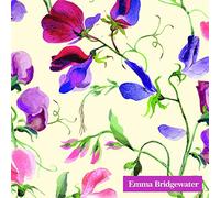 Emma Bridgewater Sweet Pea Cream Flowers Cocktail or Tea Napkins 25 cm Square 20 in Pack