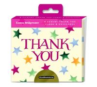 Emma Bridgewater Thank You Note Card Wallet - Woodmansterne 8 Star Notelets