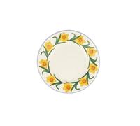 Emma Bridgewater Windblown Daffodils Medium Dinner Plate, 8.5 Inch