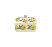 Emma Bridgewater Windblown Daffodils Small Butter Dish
