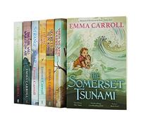 Emma Carroll 7 Books Collection Set (Letters From The Lighthouse,Frost Hollow Hall,The Girl Who Walked On Air,Strange Star,Secrets Of A Sun King,The Somerset Tsunami,When we were Warriors)