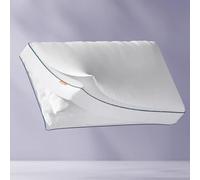 Emma Comfort Cooling Pillow, Adjustable Height with Removable Layers, Soft Microfibre Comfort & Outlast Temperature Regulation, Breathable & Machine-Washable Cover, 50 × 70 cm