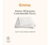 Emma Duvet All Seasons Customisable: 3 in 1 - 10.5 TOG: 3.5 + 7 TOG Super King
