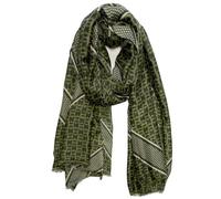 Emma & Giovanni - Lightweight Printed Cotton Blend Scarf - Women, 180 cm x 85 cm