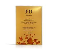 Emma Hardie Vitamin C Brightening Hydrogel Mask (1 Piece), Illuminates & Revitalises Dull Skin, Infused with Vitamin C & Liquorice Extract for Radiant Glow, Hydrating Serum-Soaked Sheet Mask