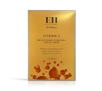 Emma Hardie Vitamin C Brightening Hydrogel Mask (1 Piece), Illuminates & Revitalises Dull Skin, Infused with Vitamin C & Liquorice Extract for Radiant Glow, Hydrating Serum-Soaked Sheet Mask