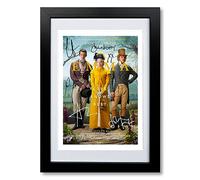 Emma Jane Austen Cast Signed A4 Poster Photo Print Framed Autograph Gift 2020 Movie Film (A4 Black Framed & Mounted)