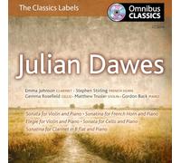 Emma Johnson - Julian Dawes: Sonata For Violin And Piano/...