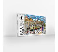 Emma Joustra Jigsaw Puzzle 'Christmas Towpath' 1000 Piece - Great British Jigsaws