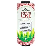 emma kites 200Lbs 304Meter Braided Dacron Kite Line String Contrasting Color for Kite Flying Outdoor Activities