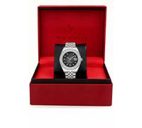 Emma Loves Diamonds Women's Eterna Diamond Watches Swiss Quartz Watch with Diamond Crystal Hour Markers in Silver Emma Loves Diamonds Silver One Size