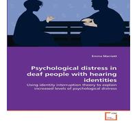 Emma Marriott Psychological distress in deaf people with hearing identities Emma Marriott Multicolor