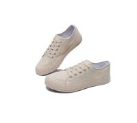 Emma New York Women's Blake Sneaker, Tennis Shoes for Casual Occasions, Low Top Flats - Multiple Colors, Tan, 5.5 UK