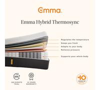 Emma Original Pro Roll Packed Mattress Super King Size - 180X200