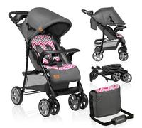 Emma Plus Stroller Buggy Child Sports Stroller up to 15 kg Pink Scandi