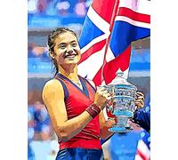 Emma RADUCANU 1 Tennis Star Photo A3 Poster