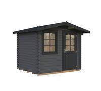 Emma S (2.6x2.2m | 4.6m2 | 28mm) Compact Alpine Style Garden Shed