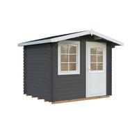 Emma S (2.6x2.2m | 4.6m2 | 28mm) Compact Alpine Style Garden Shed