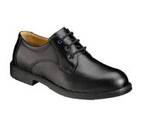 Emma Safety Footwear - Black S3 ESD LO Mens Business Safety Shoe - Trento, 41 EU / 7 UK