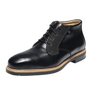 Emma Safety MM16409048 Frontier Safety Shoes - Brazilian 2 Tone Full Grain Leather Combined with Nubuck - Model: Valentino - Size EU: 48 - Colour: Black 2-Tone