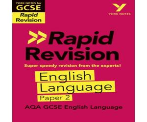 Emma Scott-Stevens York Notes for AQA GCSE (9-1) Rapid Revision Guide: AQA English Language Paper 2 - catch up, revise & be ready for the 2025 & 2026 Emma Scott-Stevens Multicolor