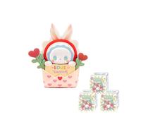 Emma Secret Forest Love Dopamine Series Blind Box Action Figures Mystery Box Cute Random Toys Birthday Gift Christmas Collectible Toy for Desktop Ornaments, 3PCS