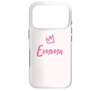 Emma the Queen/Pink Crown & Name for Women Called Emma Case for iPhone 17 Pro