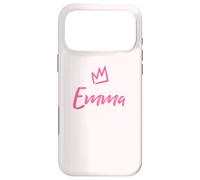 Emma the Queen/Pink Crown & Name for Women Called Emma Case for iPhone 17 Pro Max