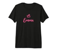 Emma the Queen/Pink Crown & Name for Women Called Emma Premium T-Shirt