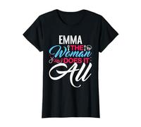 EMMA The Woman Who Does It All T-Shirt Personalized EMMAS T-Shirt