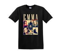 Emma Watson Collage Shirt Men's Women's Unisex Style T Shirt Tee Tshirt10 Black 3XL