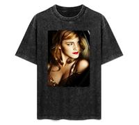Emma Watson Mens T-Shirt Unisex Black Top Tee XL